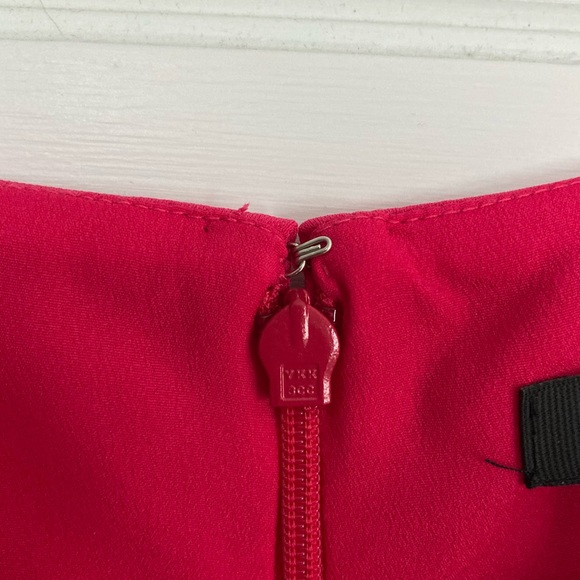 J. Crew Pink Spaghetti Strap Dress w/ Slit - Picture 8 of 8